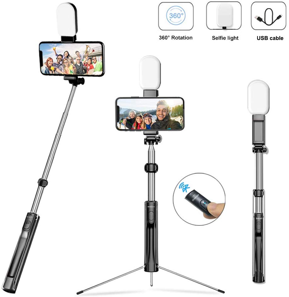 Selfie Stick Test Stativ Brokuca